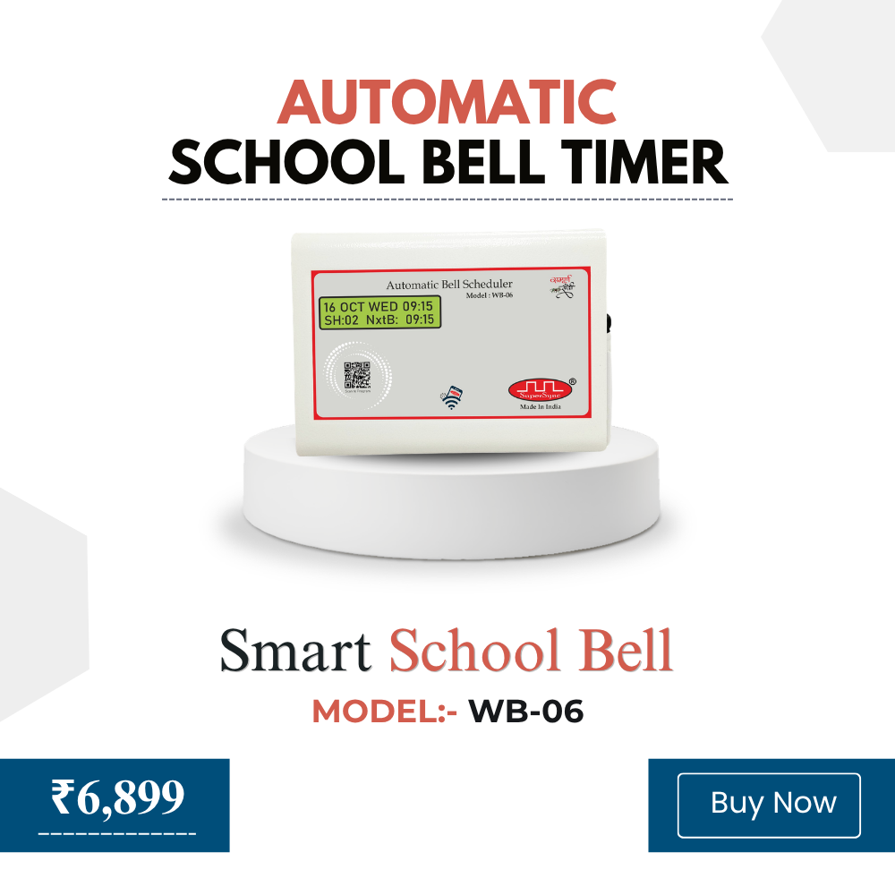 Automatic School Bell System | Digital School Bell Timer | SuperSync